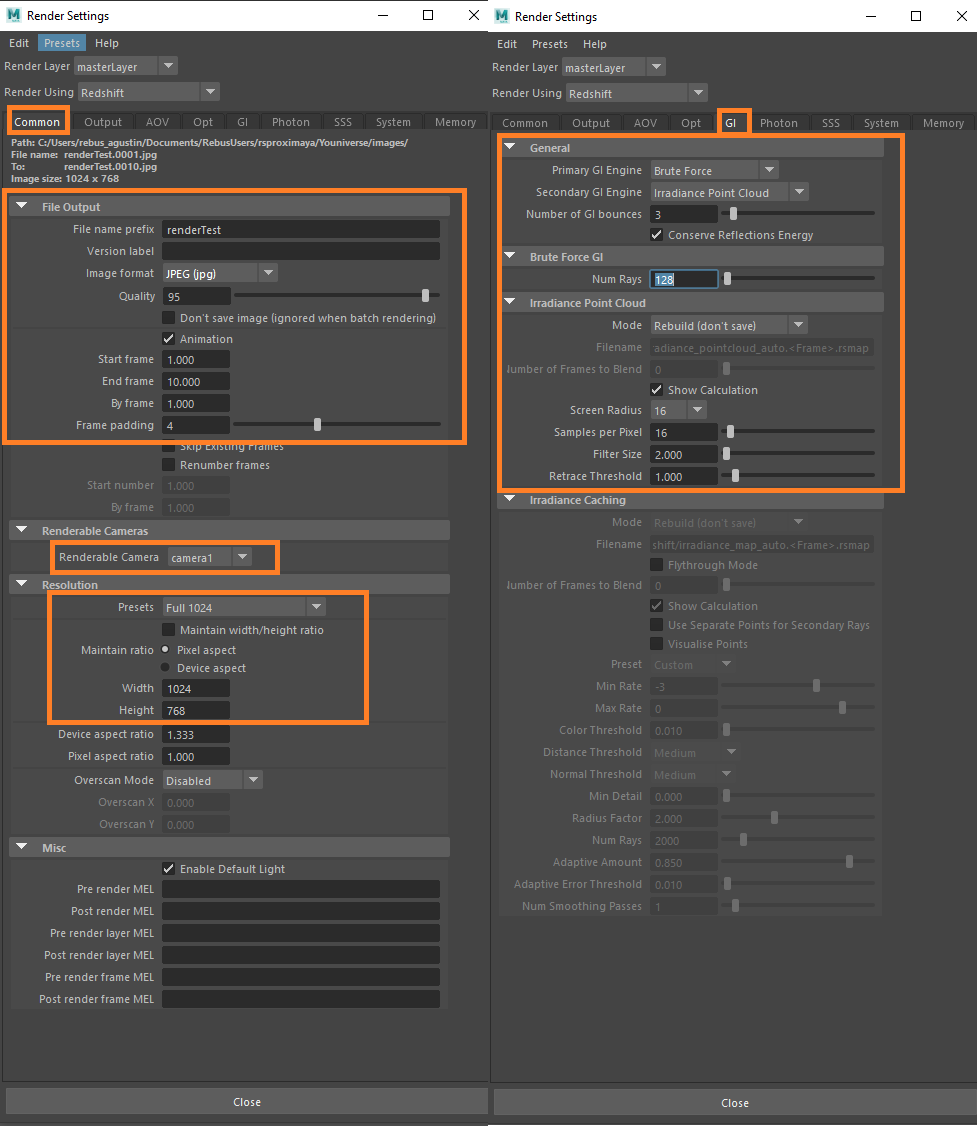 Cinema 4D和Redshift 渲染器的3D渲染设置