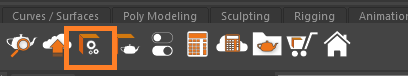 Rebus Farminizer icon in the Maya toolbar