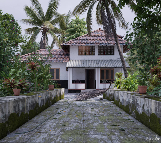 Old caribbean family home