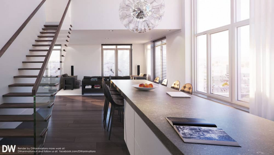 Modern Kitchen Archviz