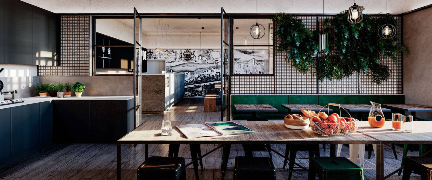 Archviz Modern Kitchen